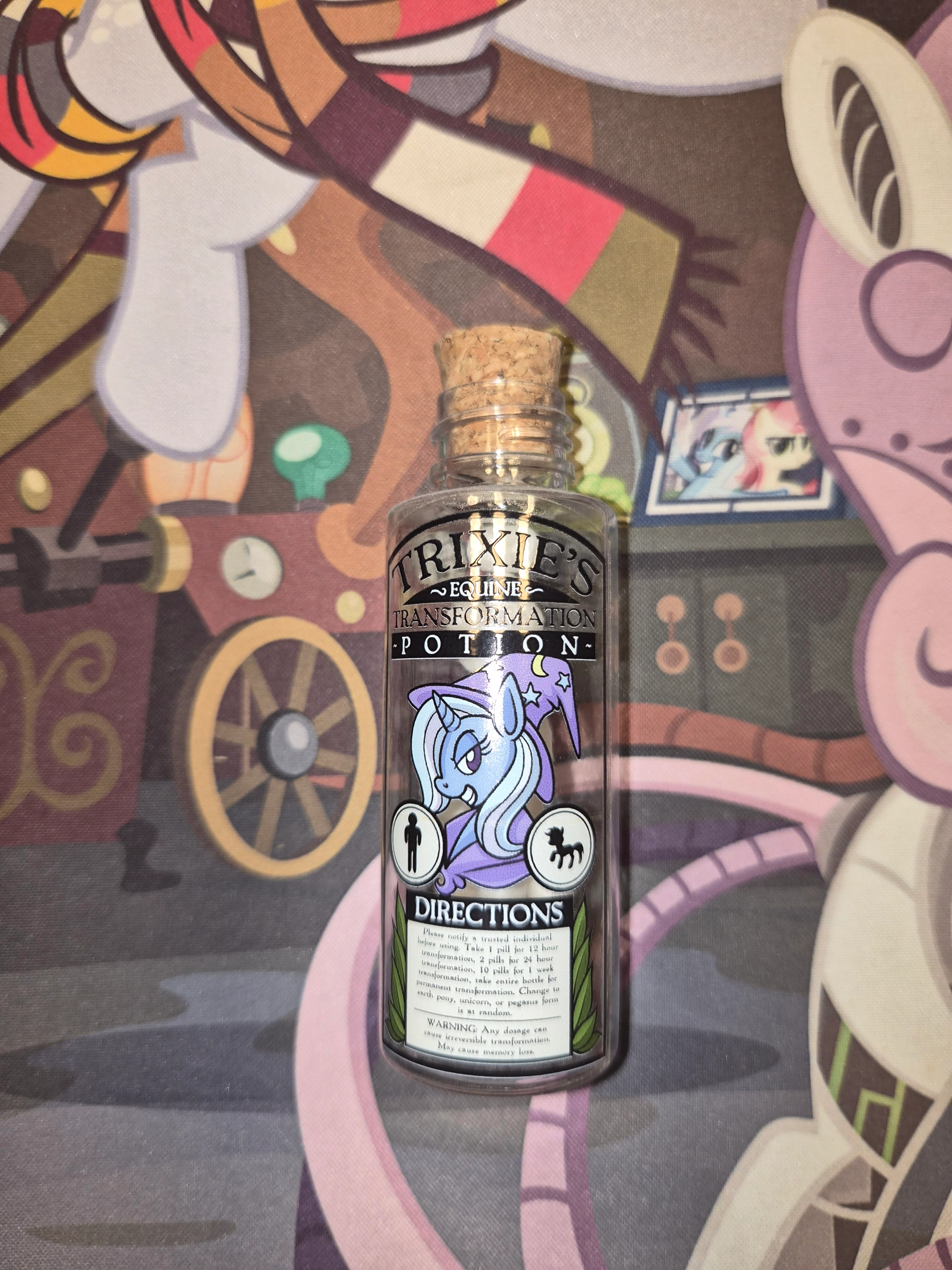 Trixie pill bottle