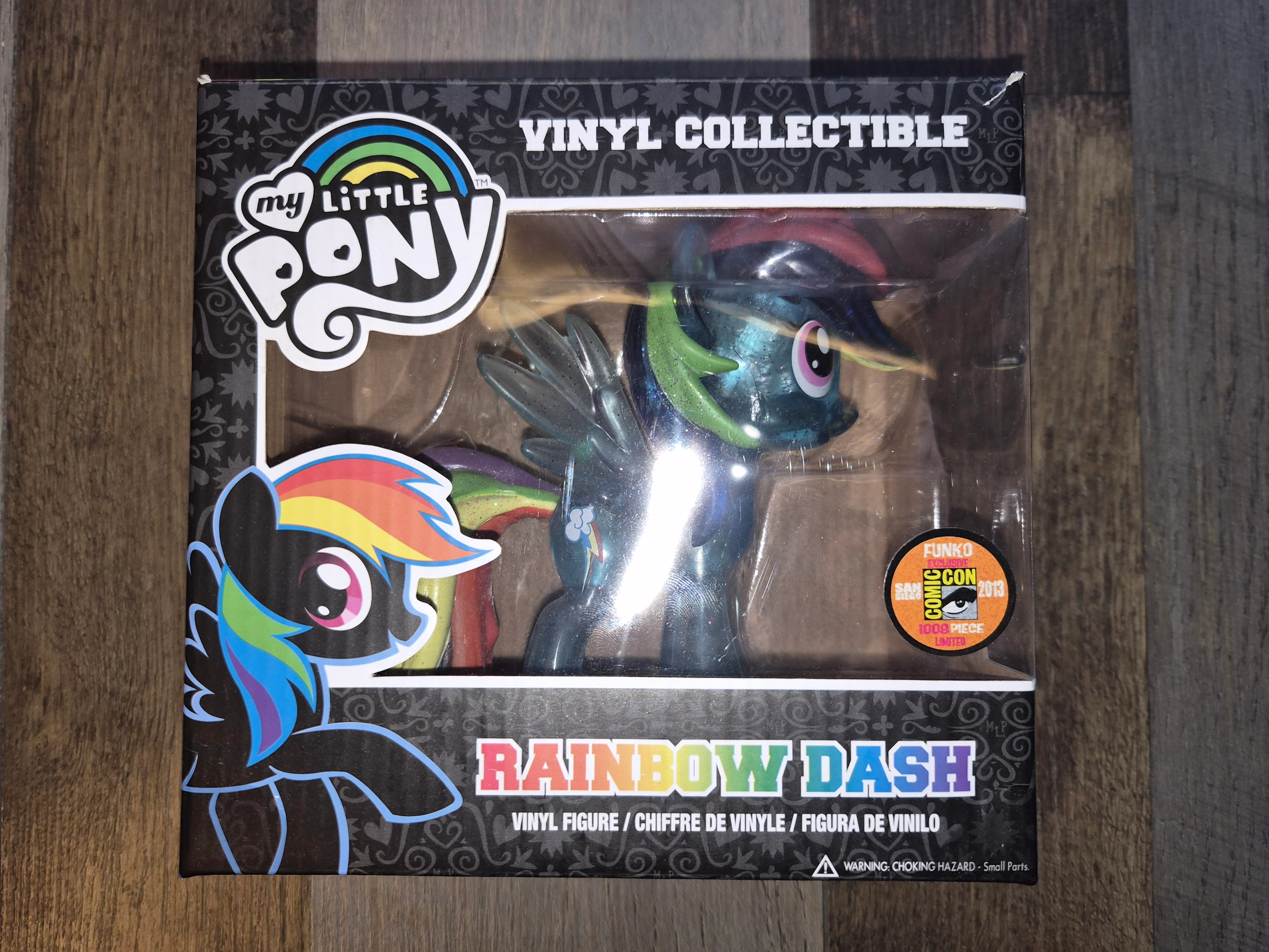 Funko Rainbow Dash Translucent Vinyl Collectible